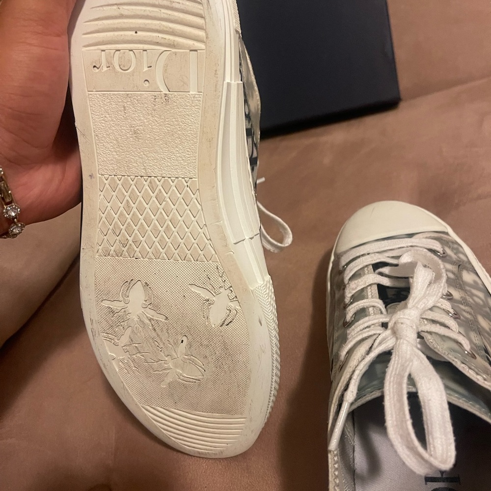 Authentic Dior B23 Low Top Sneakers - Picture 8 of 9